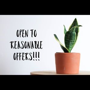 Open to Reasonable Offers!!!